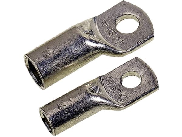 Lapp 61796710, Rörformig ringkabelsko, Rak, Metallisk, Koppar, 15 mm, 39 mm