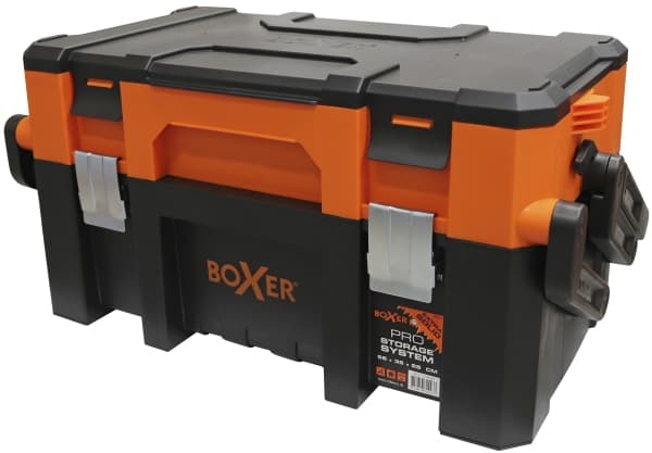 Boxer® kraftig værktøjskasse med aluhåndtag 58 x 35,4 x 28,6 cm