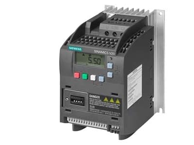 Siemens 6SL3210-5BE17-5UV0, Svart, IP20, 380 - 480 V, 90 mm, 146 mm, 150 mm