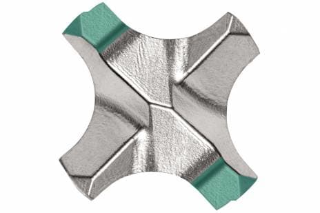 Metabo 626229000, Rotasjons hammer, For murverk, Høyrehåndsrotasjon, 1,2 cm, 455 mm, Murstein, Betong
