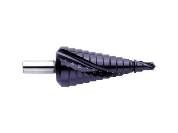Exact 796 / 07023 HSS Trinbor 6 - 30 mm TiAIN Samlet længde 98 mm 3-fladeskaft 1 stk