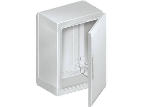 Schneider Electric NSYPLA554G Kaappi 500 x 500 x 420 Polyesteri Harmaa-valkoinen (RAL 7035) 1 kpl
