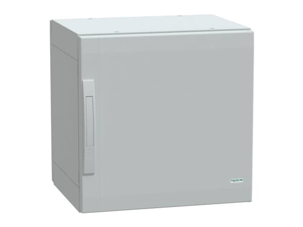 Schneider Electric NSYPLA554G Kaappi 500 x 500 x 420 Polyesteri Harmaa-valkoinen (RAL 7035) 1 kpl