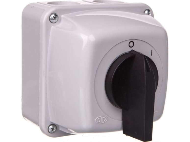 Elektromet Cam switch 0-I 63A 3P in housing LUK 63-13 (916306)