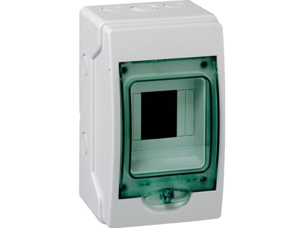 SCHNEIDER ELECTRIC Din-kiskokotelo Kaedra IP 65 paneeli 1 rivi 4 moduulia liitinlohkolla KxSxK 150 x 123 x 95 mm