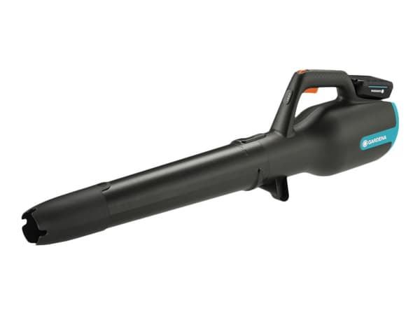 Gardena PowerJet 18V P4A, Käsipuhallin, Musta, Sininen, Oranssi, Puhallus, Sähkö, 96 dB, 19 V