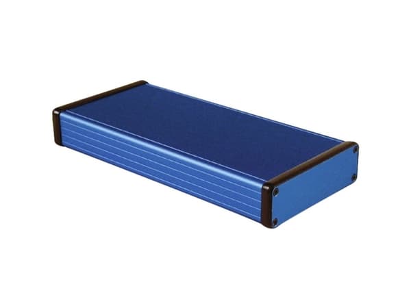 Hammond Electronics 1455L2201BU Universalkabinetti 220 x 103 x 30,5 Alumiini Blå 1 stk 1 stk