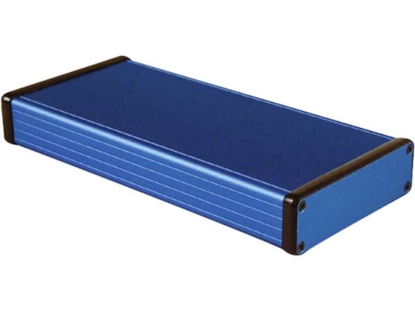 Hammond Electronics 1455L2201BU Universalkabinetti 220 x 103 x 30,5 Alumiini Blå 1 stk 1 stk
