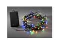 Miniatyrbilde 1 av 4: Konstsmide 3733-500 Mikro-lyskæde Udvendigt Batteridrevet Antal pærer 240 LED (RGB) Flerfarvet Oplyst Længde: 24 m