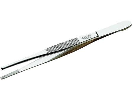 Bahco Pinsett, universal, Spesialstål, Rustfritt stål, Sølv, Flat, Rett, 25 g, 145 mm