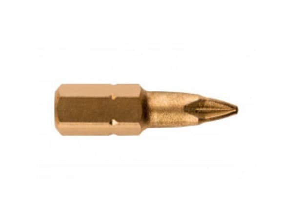 Metabo 628503000, 3 styck, Pozidriv, PZ 1, 25 mm, 25,4 / 4 mm (1 / 4"), Hexagonal