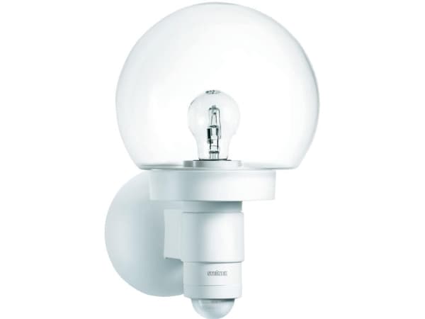 Steinel L 115 S 657413 Ulkoseinävalaisin liiketunnistimella Energiansäästölamppu, LED (RGB) E27 60 W Valkoinen