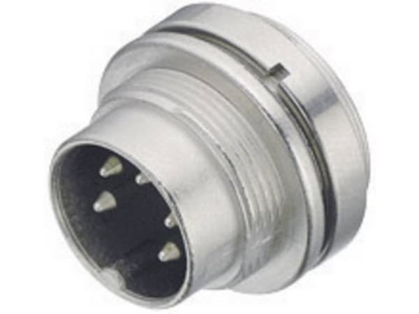 BINDER 09-0173-00-08, 5 A, 60 V, Hankoppling, Metallisk, IP67