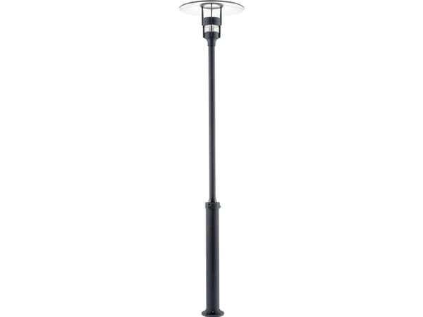 Konstsmide 524-750, Svart, Gjuten aluminium, IP44, E27, 1 lampor, AC