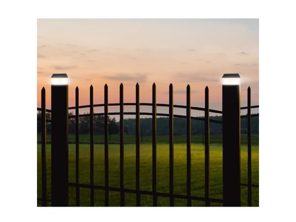 GREENBLUE GB127 GreenBlue GB127 LED-solcellslampa på stolpe 80x80 kapell
