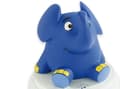 Miniatyrbild 2 av 5: ANSMANN 4 KIDS Elephant - Nattlampa - LED - 0.2 W - blått ljus - blå