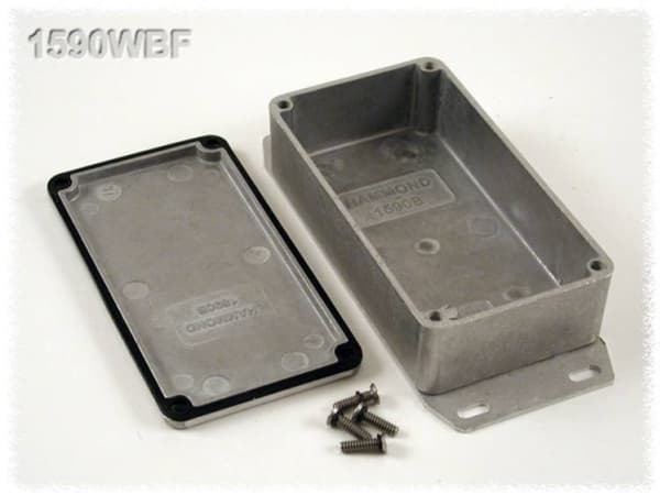 Hammond Electronics 1590WBF Universal-kaappi 111,5 x 59,5 x 31 Alumiini Luonnollinen 1 kpl