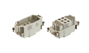 Harting 09 38 042 3101, Han K6/36, Grå, Polykarbonat, 690 V, 40 A, IEC 61984 EN 60664-1 DNV GL UL 1977 ECBT2.E235076 CSA-C22.2 No. 182.3 ECBT8.E23507