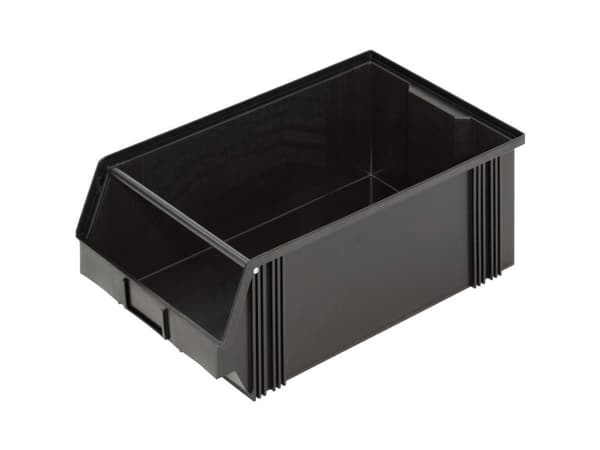 Alutec 1394002197 Plastlådor CB2MC (B x H x D) 300 x 200 x 500 mm Svart 1 st