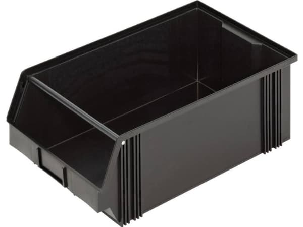 Alutec 1394002197 Plastlådor CB2MC (B x H x D) 300 x 200 x 500 mm Svart 1 st