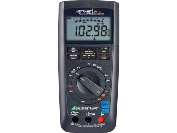 Gossen Metrawatt M242E Hånd-multimeter Kalibreret (DAkkS) digital Visning (counts): 12000