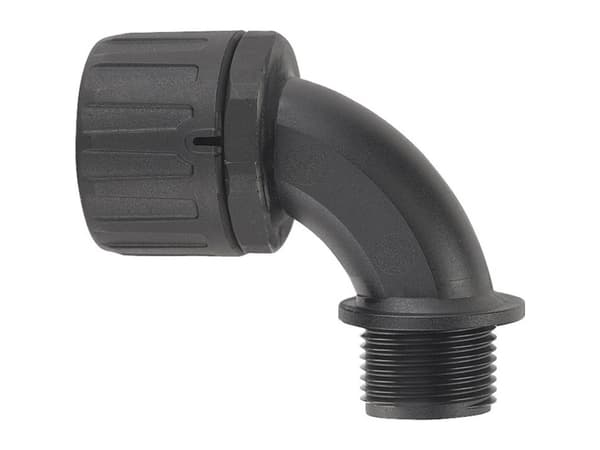 LAPP 55507070 SILVYN® FPAG 90° M20x1,5/3 GY Slangeforskruning Grå M20 90° 10 stk