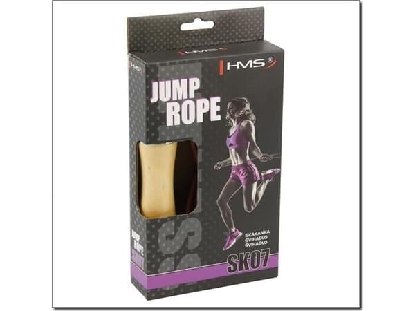 HMS Brown leather skipping rope (SK07)
