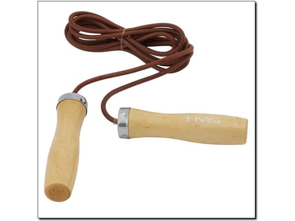 HMS Brown leather skipping rope (SK07)