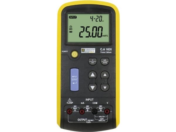 Chauvin Arnoux C.A 1631 Kalibrator 6 x AA-batterier (medfølger)