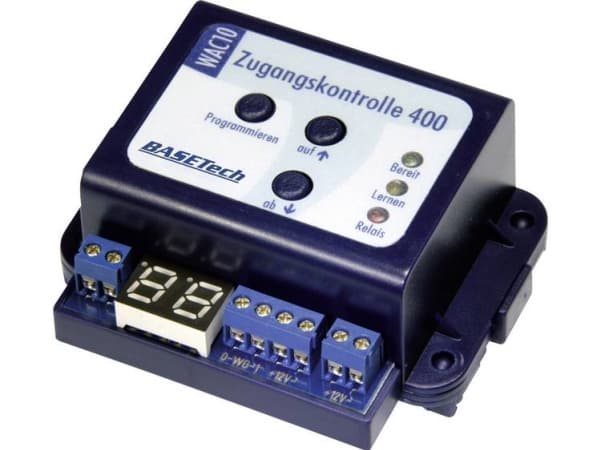 Basetech RFID-adgangskontrol Byggemodul Antal transpondere (maks.): 400 12 V/DC