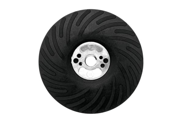 Metabo 626455000, Stöddyna till slipskiva, 13300 RPM, Svart, Rund, 11,5 cm, 1 styck