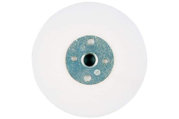 Metabo 623284000, Stöddyna till slipskiva, 12200 RPM, Vit, Rund, 12,2 cm, 1 styck