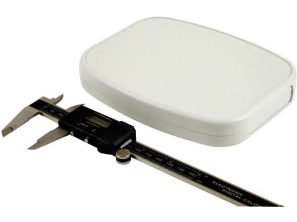 Hammond Electronics 1599TABMGY Universalkabinetti 170 x 135 x 27 ABS Grå 1 stk 1 stk