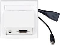 MicroConnect Vivolink Wall Connection HDMI+ 3,5mm inc Thorsmann wall box .