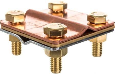 4-hulls tverrkobling M8x20 1,1 CU/OC /90100106/