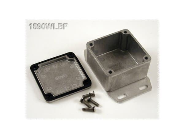 Hammond Electronics 1590WLBF Yleiskaappi 50,5 x 50,5 x 31 Alumiini Luonnonväri 1 kpl
