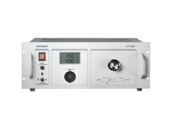 VOLTCRAFT VIT 500 Labor-Trenntrafo einstellbar 1 - 250 V/AC (VIT 500)