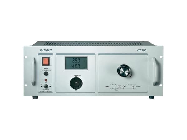 VOLTCRAFT VIT 500 Labor-Trenntrafo einstellbar 1 - 250 V/AC (VIT 500)