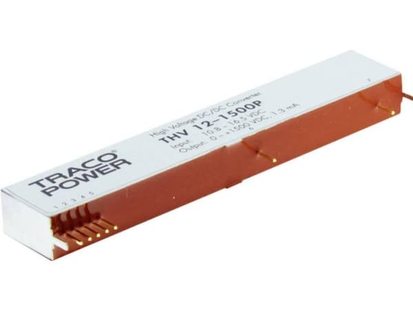 Traco Power THV 12-1500P, 12 mm, 25 mm, 80 mm, 47 g, 2 W, 10.8-13.2 V