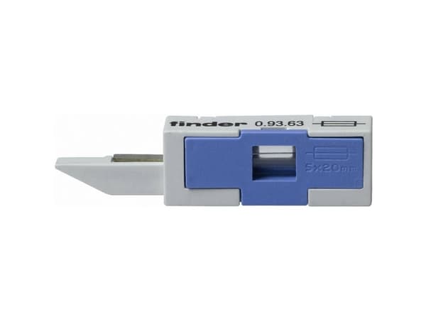 Finder 093.63 Sikringsmodul Passer til serie: Siemens Bauform S0 Finder 39.30, Finder 39.31, Finder 39.80, Finder 39.81 1 stk