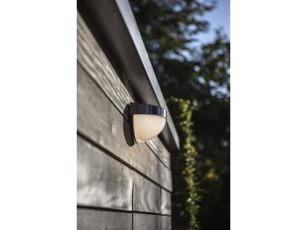 Lutec Bubble ST 9087 Solar ulkoseinävalaisin liiketunnistimella 2,3 W Neutraali valkoinen Ruostumaton teräs