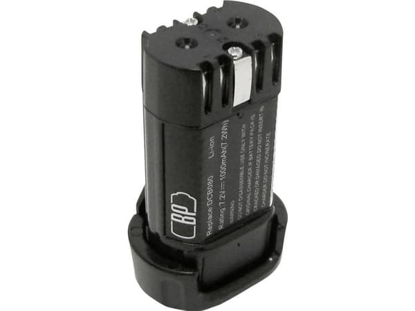 Beltrona DEW90606181 Verktygsbatteri Ersätter originalbatteri Dewalt DCB080 7,2 V 1000 mAh Litium