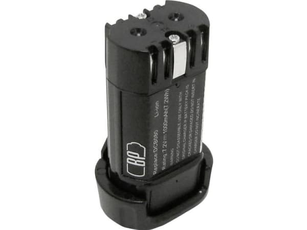 Beltrona DEW90606181 Værktøjsbatteri Erstatter original-batteri Dewalt DCB080 7.2 V 1000 mAh Litium