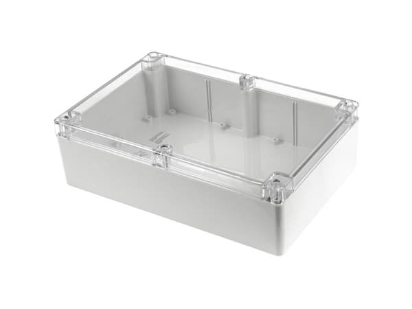 Hammond Electronics 1554 PC CL Universalkabinet Polykarbonat Grå 1 stk Hammond Electronics 1554 PC CL Universalkabinet Polykarbonat Grå 1 stk