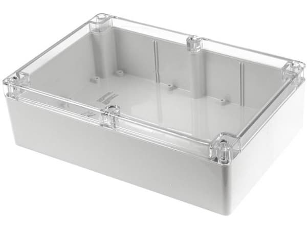 Hammond Electronics 1554 PC CL Universalkabinet Polykarbonat Grå 1 stk Hammond Electronics 1554 PC CL Universalkabinet Polykarbonat Grå 1 stk