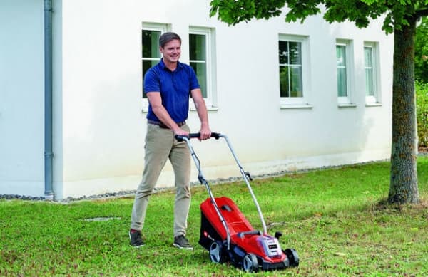 Einhell GE-CM 18/33 Li-Solo, Gressklipper som man spaserer bak, 200 m², 33 cm, 25 cm, 65 cm, 30 l - SOLO