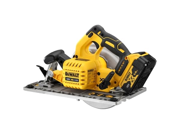 DEWALT 18V 184mm pyörösaha ilman akkua ja latauslaitetta TSTAK DCS572NT DCS572NT