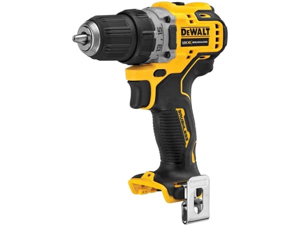 DeWALT DCD701N-XJ, Eldriven skruvdragare, Svart, Gul, 12 V, 230 mm, 165 mm, 75 mm
