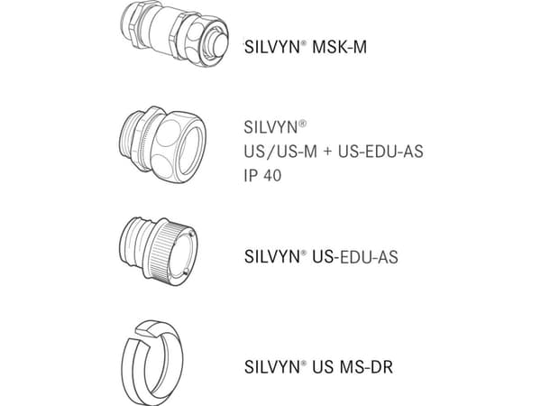 LAPP 64400504 SILVYN® EMC AS-CU 21 Metalbeskyttelsesslange Metal 21 mm 50 m