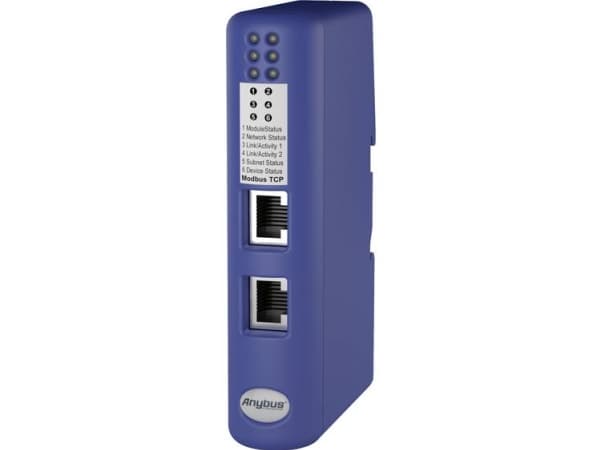 Anybus AB7319 CAN/Modbus-TCP CAN-omvandlare CAN-buss, USB, Sub-D9 galvaniskt isolerad, Ethernet 24 V/DC 1 st